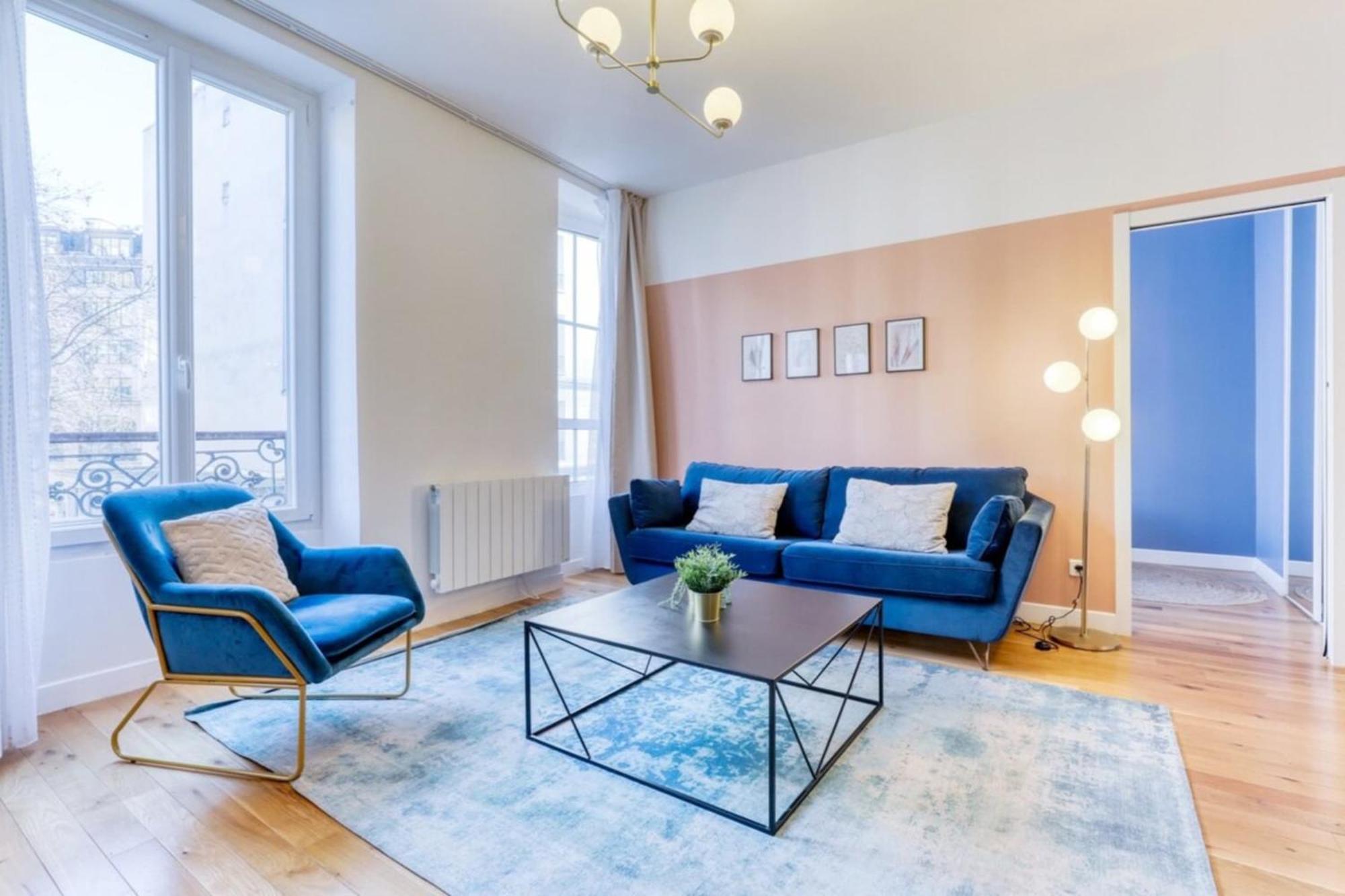 Appartamento Blue Design 2bdr Flat In The Heart Of Bastille Parigi